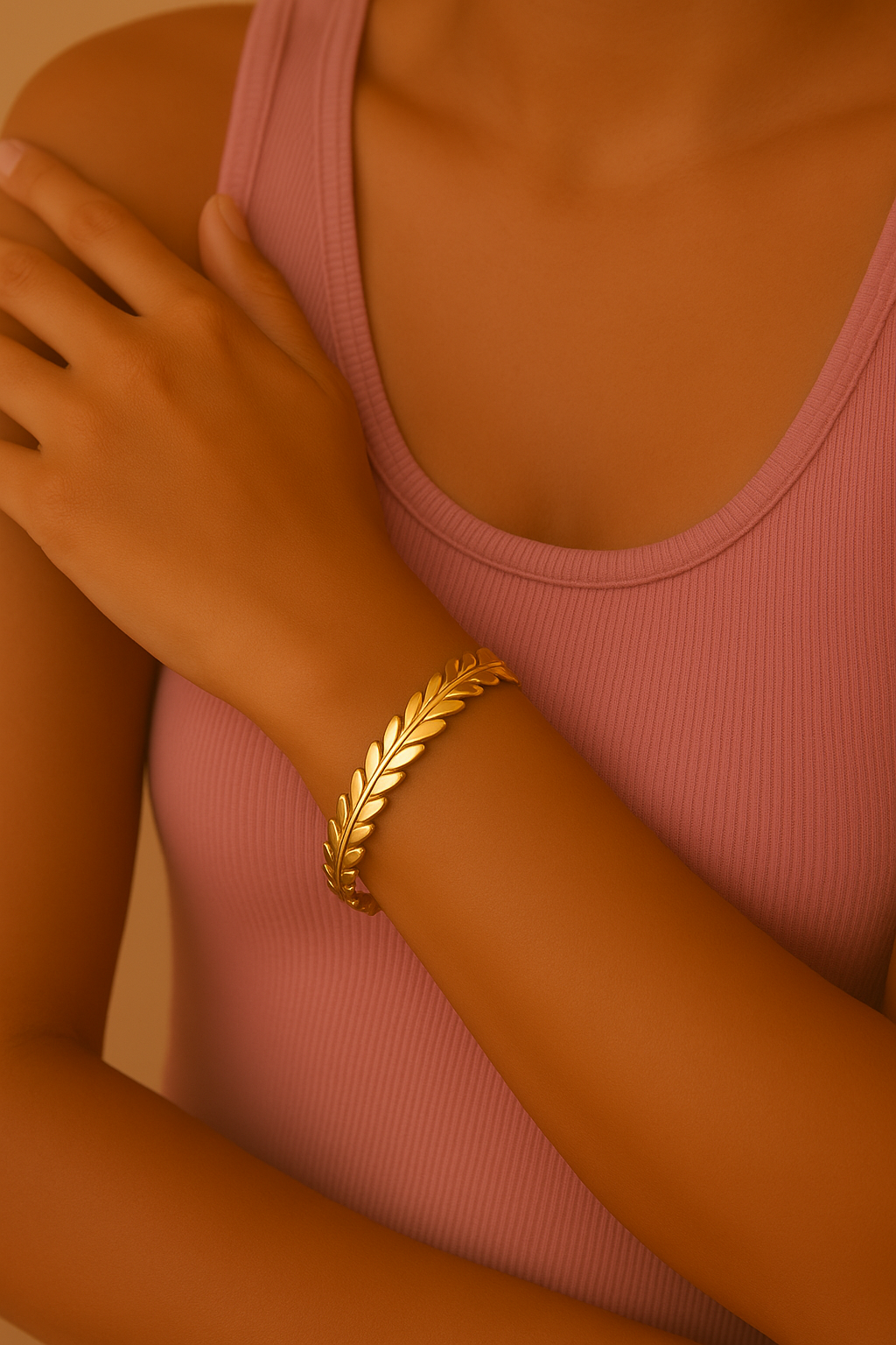 Golden Garden Bangle