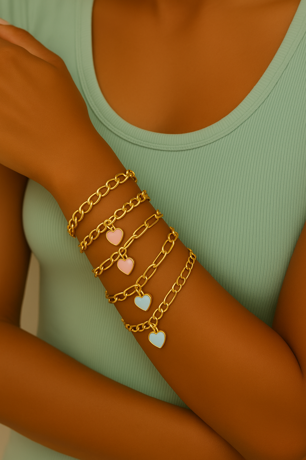 Candy Hearts Bracelets