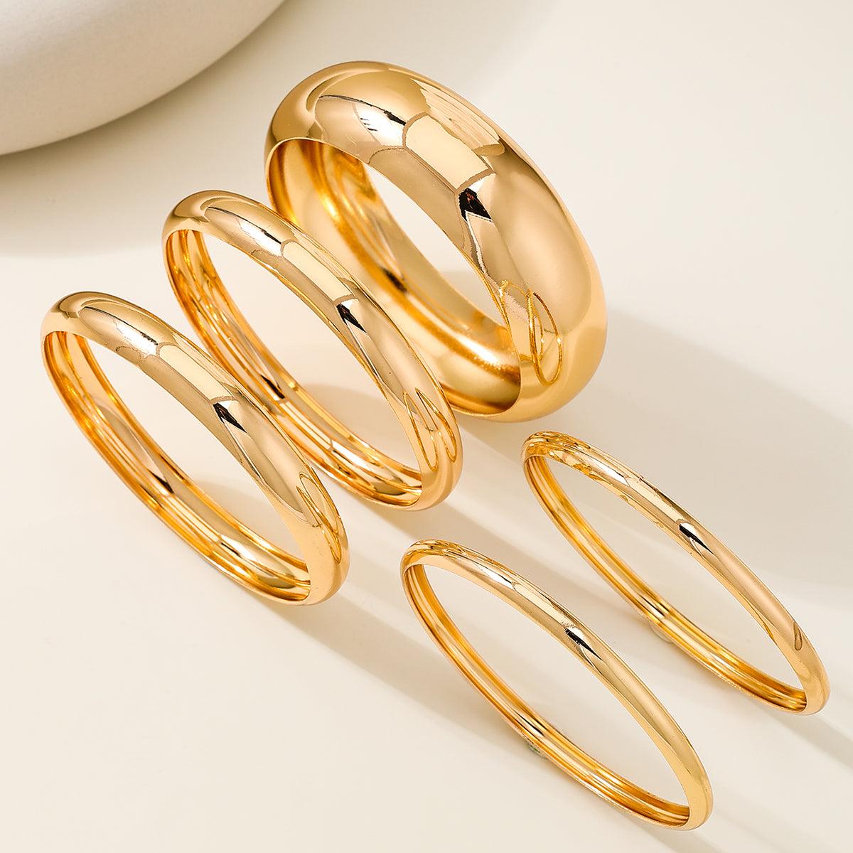 Golden Era Bangle Stack