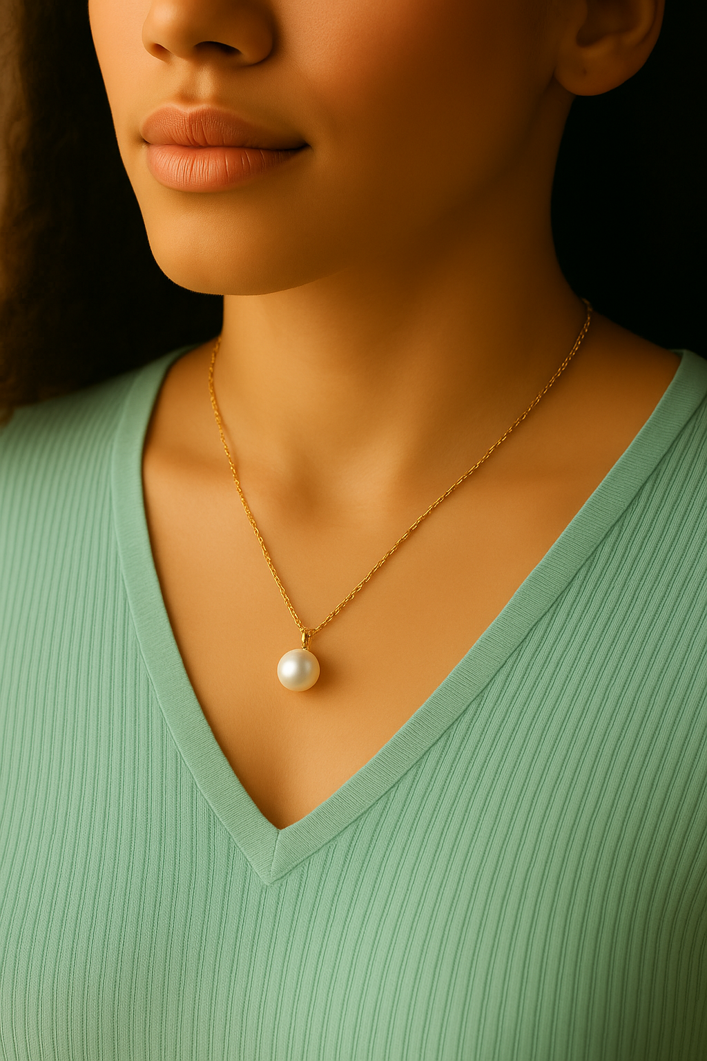 Pearl Pendant Necklace