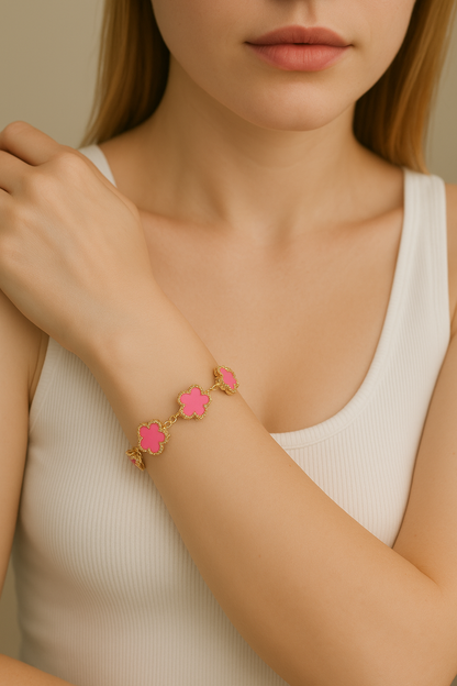 Lucky Luxe Clover Bracelet