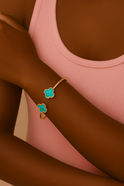 Lucky Luxe Cuff Bangle
