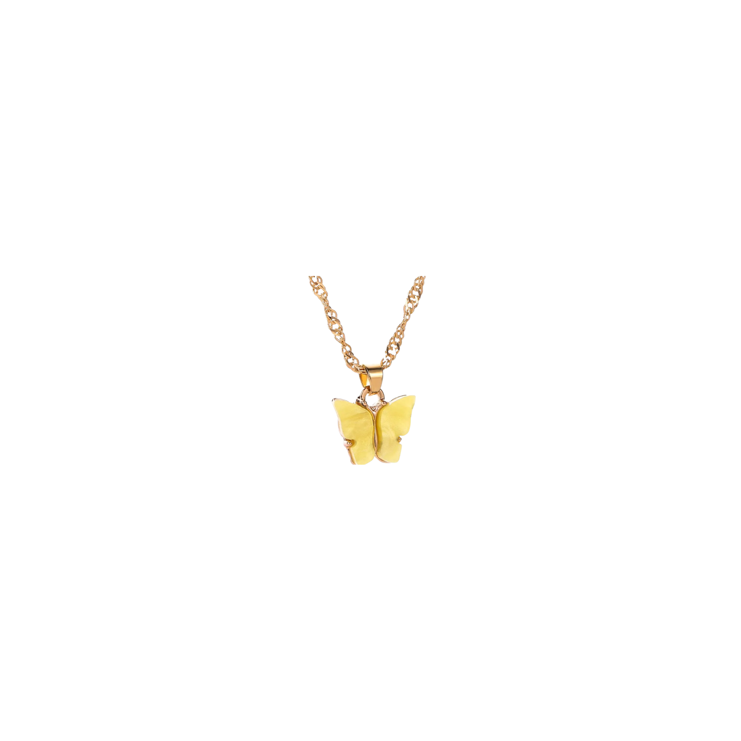 Pearl Butterfly Necklace