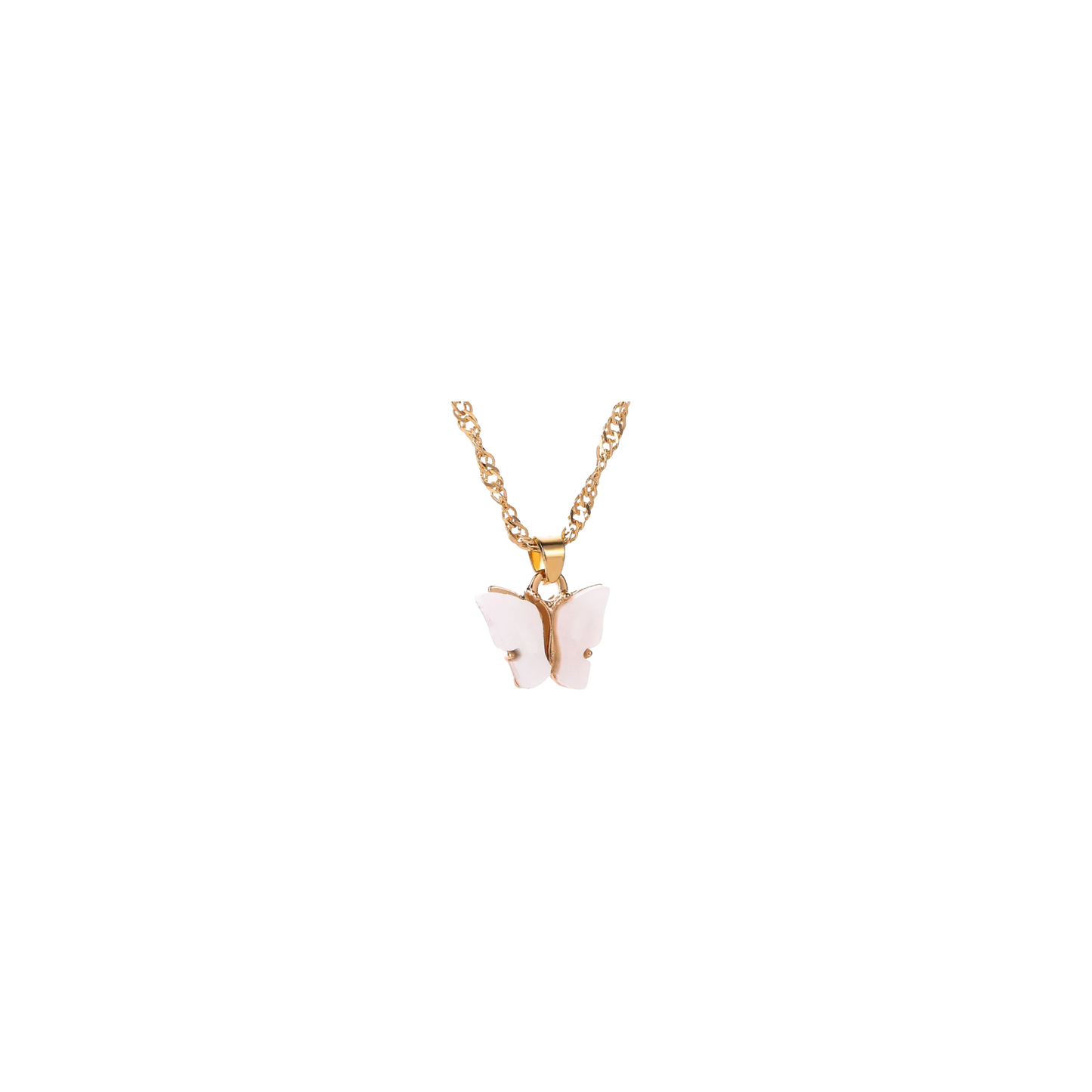 Pearl Butterfly Necklace
