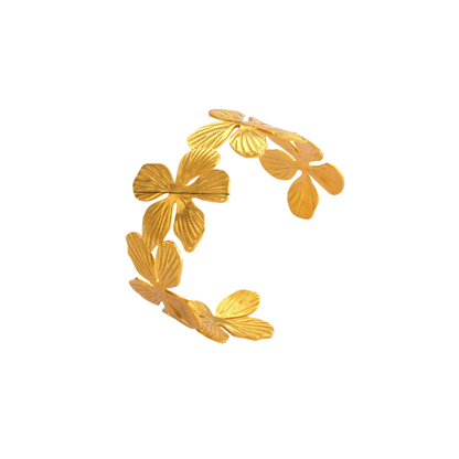 Petal Cuff Bangle