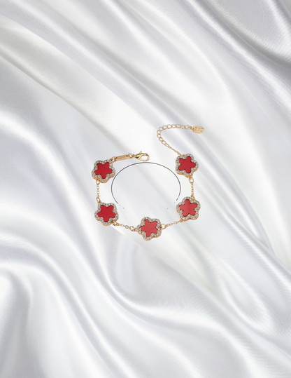 Lucky Luxe Clover Bracelet