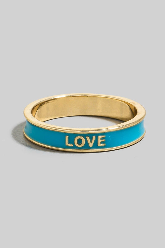 Glossed in Love Ring