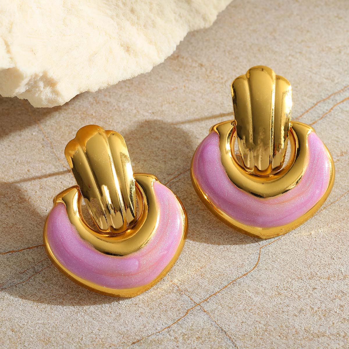 Coastal Scallop Earrings