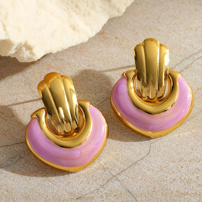 Coastal Scallop Earrings