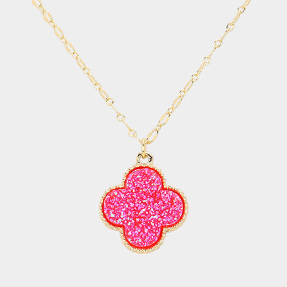 Druzy Dream Drop Necklace