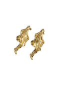 Golden Blizzard Earrings