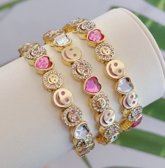 Rosy Radiance Bangle