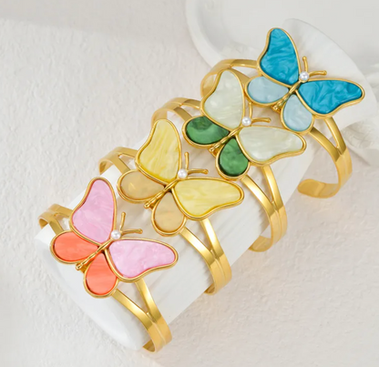 Flutter & Shine Cuff Bangle