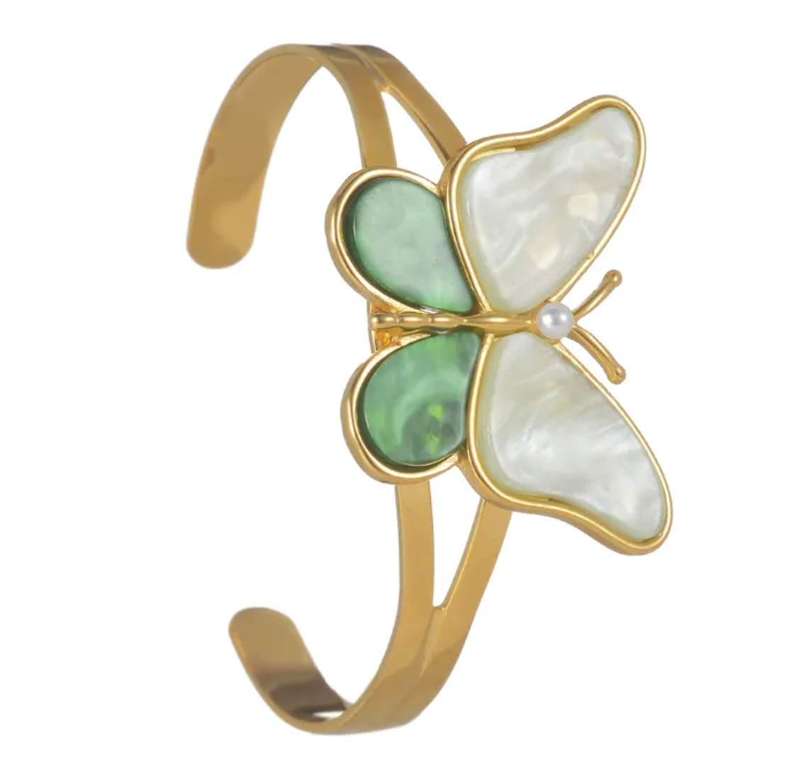 Flutter & Shine Cuff Bangle