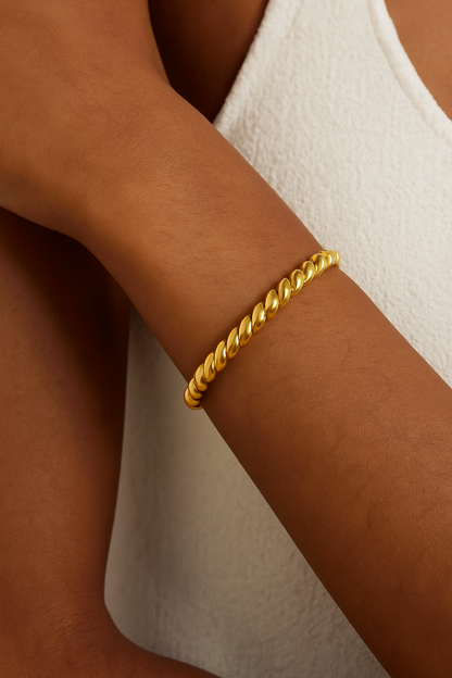 Sun Twist Bangle