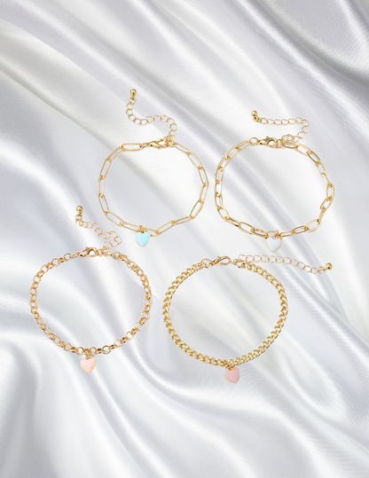 Candy Hearts Bracelets